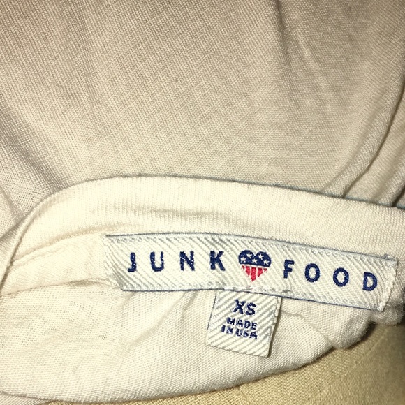 EUC “Don’t Be Basic” Junk Food T-Shirt - Picture 3 of 3